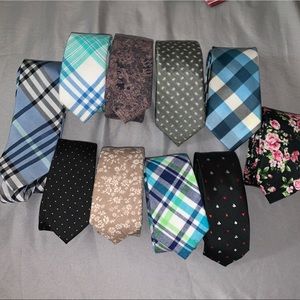 Lot of 10 Neck Ties